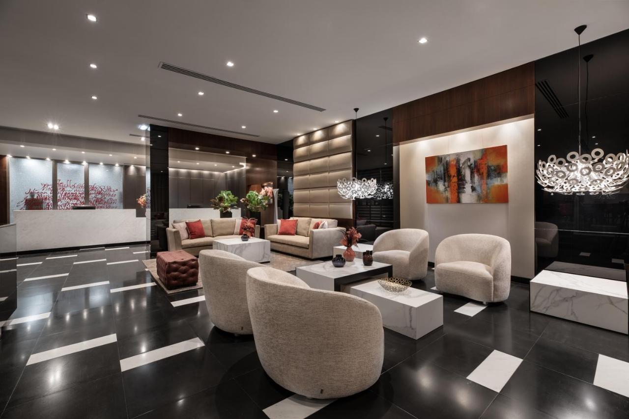Eurostars Das Letras Lisbon Luaran gambar The lobby of the hotel