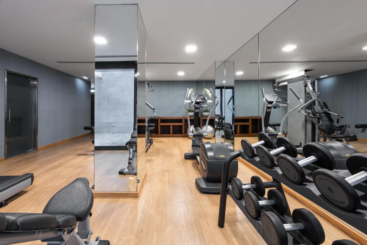 Eurostars Das Letras Lisbon Luaran gambar The gym at the hotel