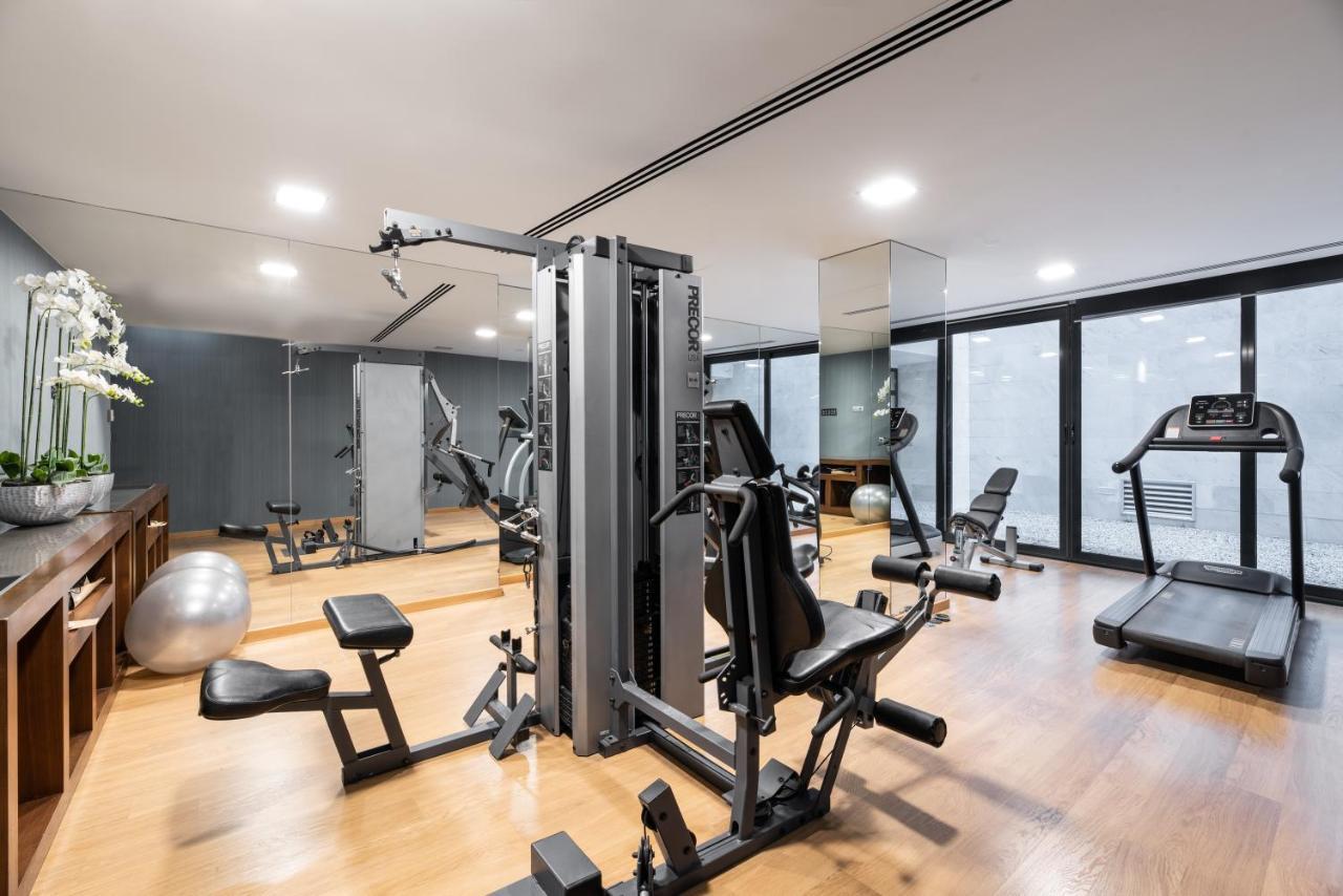 Eurostars Das Letras Lisbon Luaran gambar The gym at the hotel