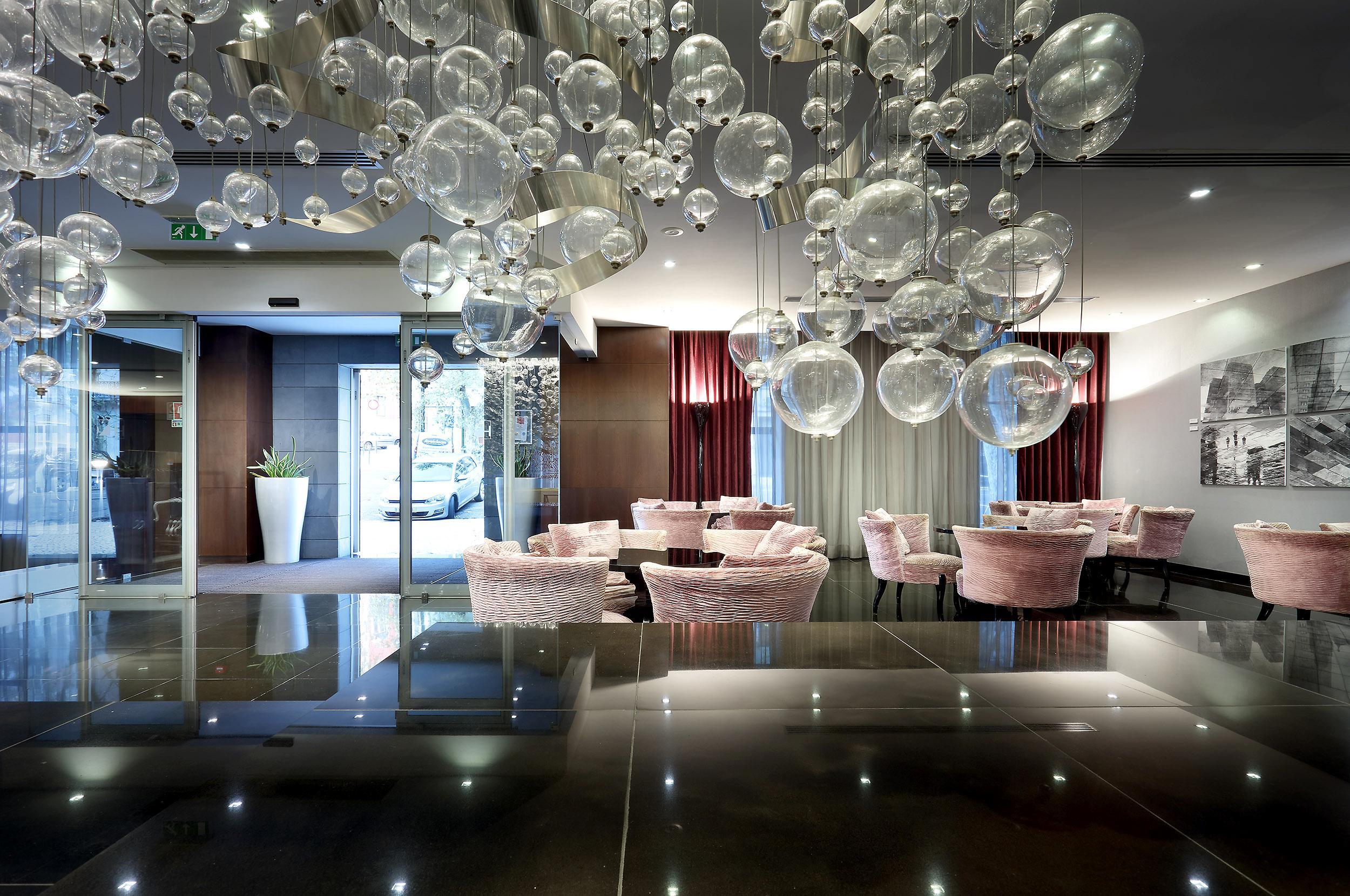 Eurostars Das Letras Lisbon Luaran gambar The interior of the restaurant