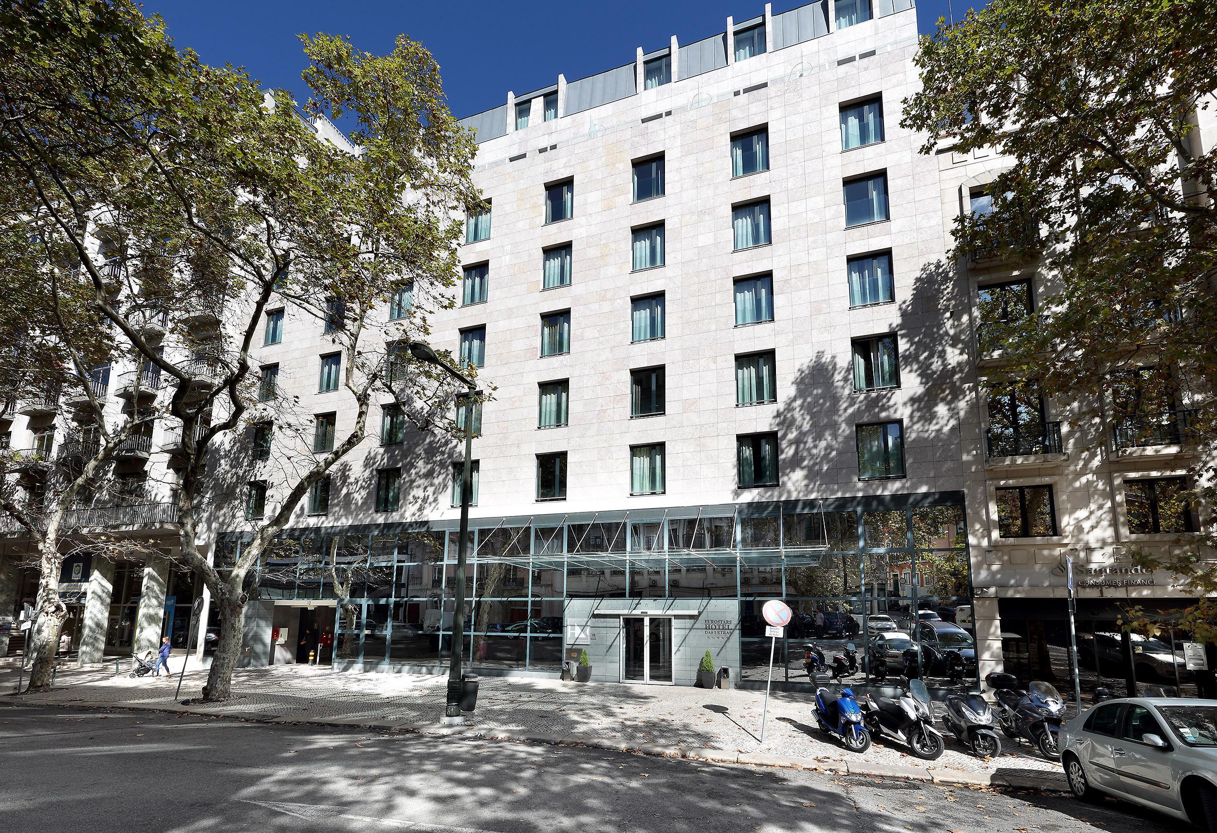 Eurostars Das Letras Lisbon Luaran gambar The new building of the National Library of Greece
