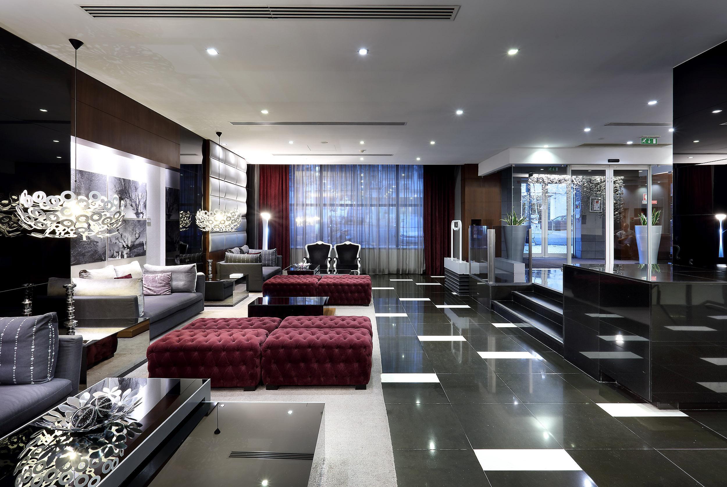 Eurostars Das Letras Lisbon Luaran gambar Lobby
